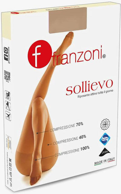 sollievo collant donna 70 denari a compressione graduata collant donna beige taglia 03