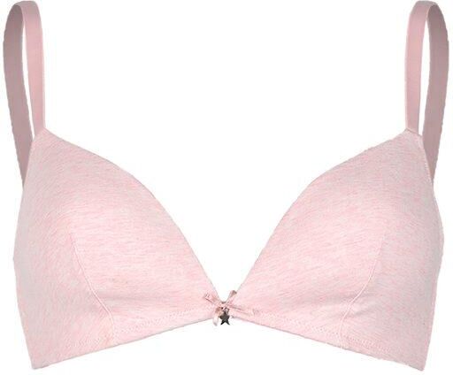 SieLei 1458 Reggiseno a triangolo senza ferretto coppa B Reggiseni donna Rosa taglia 04