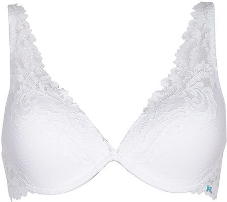 Infiore 5050 Balconcino imbottito coppa B in pizzo Reggiseni donna Bianco taglia 04