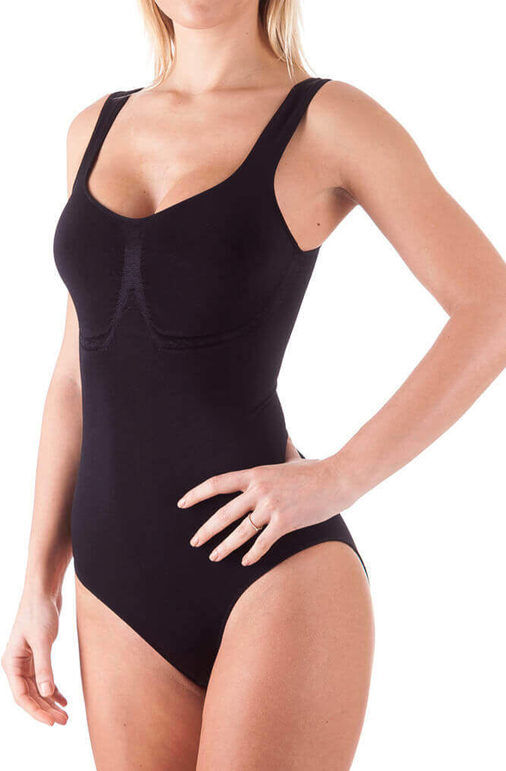 Bellissima Body donna push up modellante Body donna Nero taglia S/M