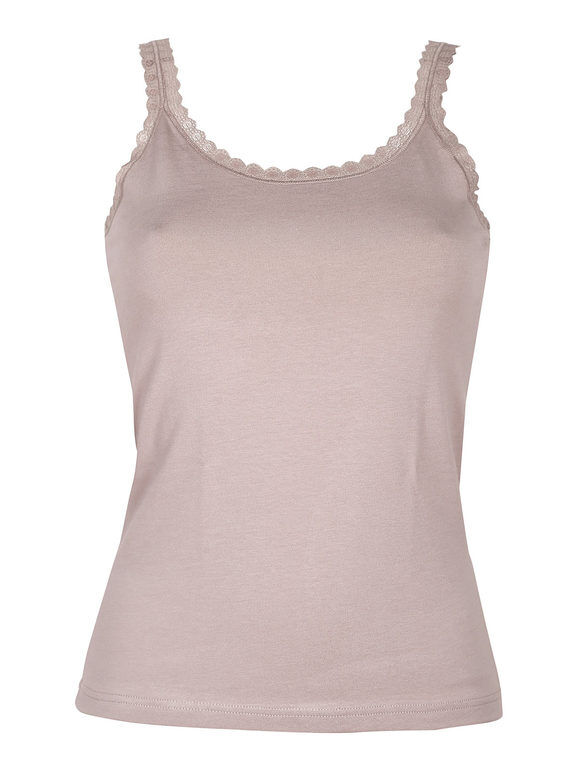 esse speroni Canotta intima donna Maglie Intime donna Beige taglia S