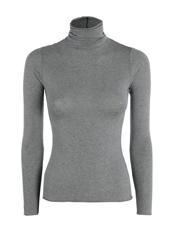 Sublyme Dolcevita donna in cashmere ultra-light Maglie Intime donna Grigio taglia XL