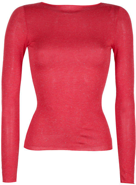 Sublyme Maglietta donna in cashemere ultra light Maglie Intime donna Rosso taglia L