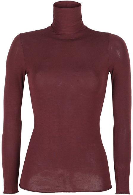 Pura P0714C Dolcevita in misto cashmere Maglie Intime donna Rosso taglia L