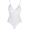 Liabel Body in microfibra con ferretto coppa C Body donna Bianco taglia 04