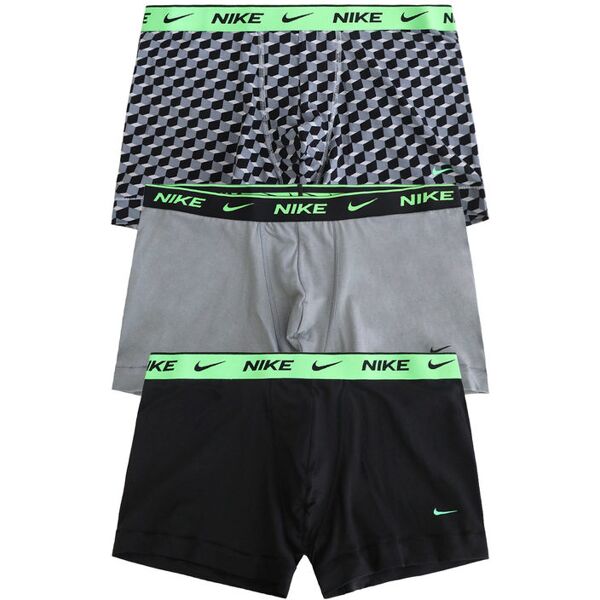 nike boxer in cotone da uomo. confezione da 3 paia boxer uomo multicolore taglia l