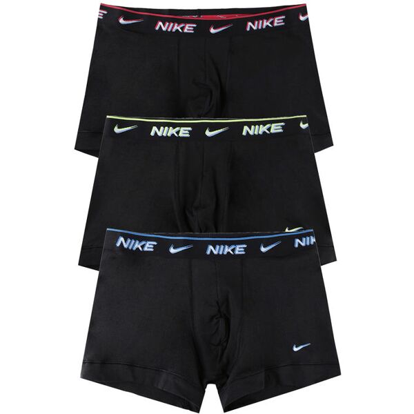 nike boxer uomo in cotone elasticizzato. confezione da 3 paia boxer uomo multicolore taglia s