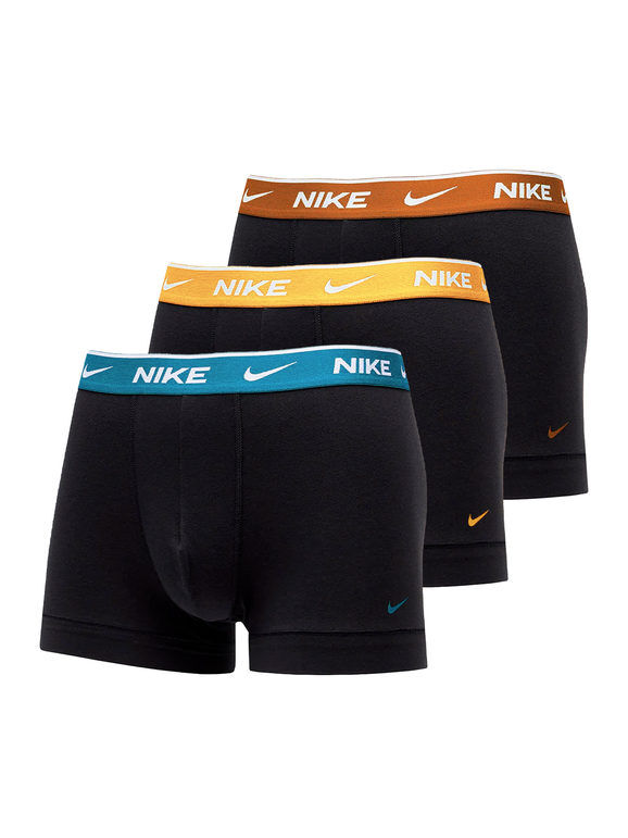 Nike Boxer in cotone da uomo. Confezione da 3 paia Boxer uomo Multicolore taglia M