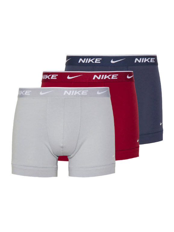 Nike Boxer in cotone da uomo. Confezione da 3 paia Boxer uomo Multicolore taglia M