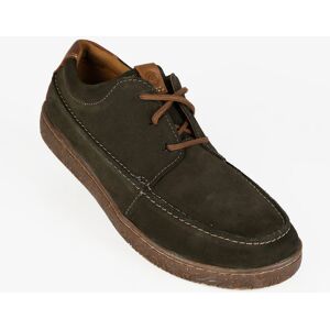 Clarks HODSON MOC Scarpe stringate da uomo in pelle scamosciata Mocassini uomo Verde taglia 42