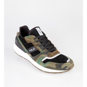 Ralph Lauren Train100 suede mash Sneakers uomo verdi Sneakers Basse uomo Verde taglia 40