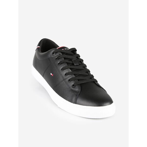 tommy hilfiger essential sneakers in pelle uomo sneakers basse uomo nero taglia 44