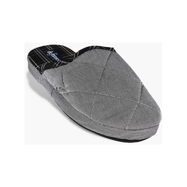 de fonseca pantofole uomo in tessuto pantofole uomo grigio taglia 43/44