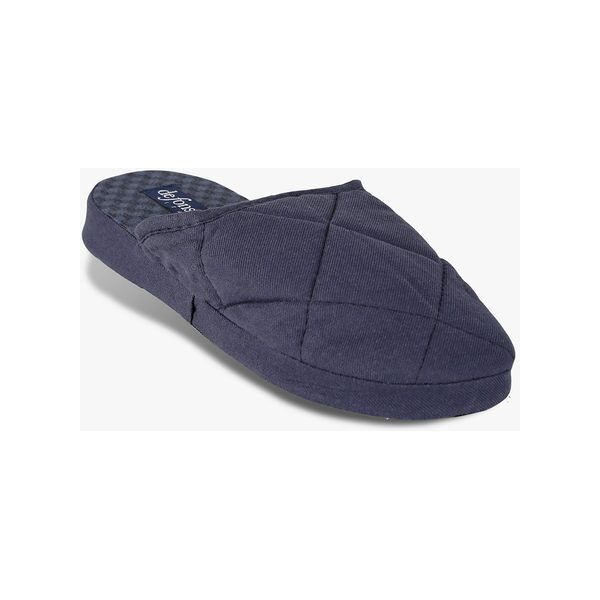 de fonseca pantofole uomo in tessuto pantofole uomo blu taglia 43/44