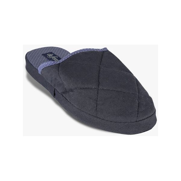 de fonseca pantofole uomo in tessuto pantofole uomo blu taglia 41/42