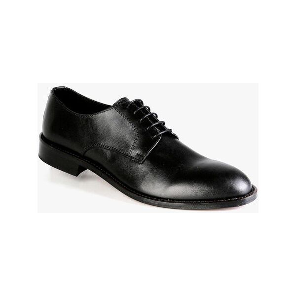 freetime scarpe classiche in pelle nera classiche uomo nero taglia 43