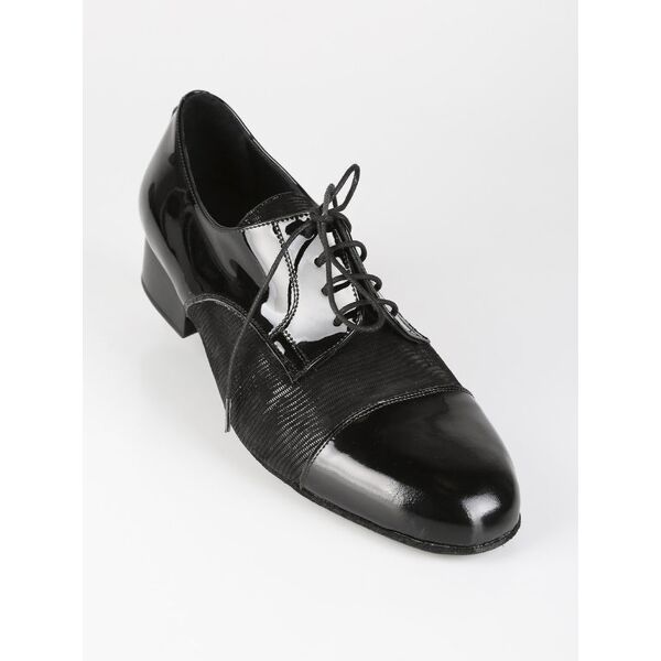 top dance shoes scarpe da ballo da uomo in vernice classiche uomo nero taglia 43