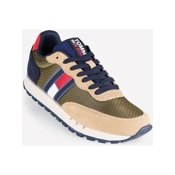 tommy hilfiger sneakers uomo in camoscio sneakers basse uomo beige taglia 41