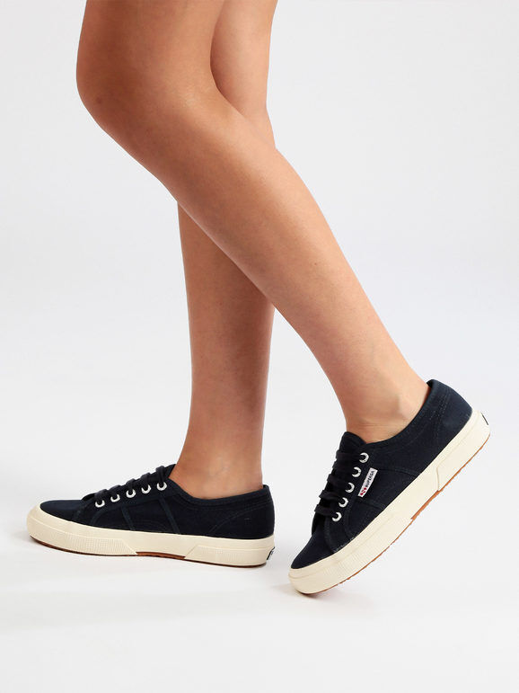 Superga 2750 COTU CLASSIC Sneakers donna in tela Sneakers Basse donna Blu taglia 37