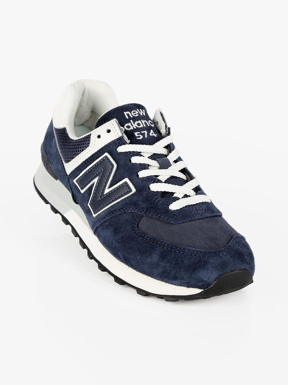 New Balance 574 Sneakers da uomo stringata Sneakers Basse uomo Blu taglia 44