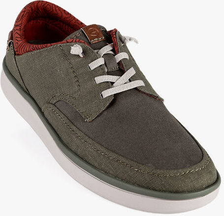 Clarks Cantal Low Mocassini uomo in tessuto Mocassini uomo Verde taglia 40