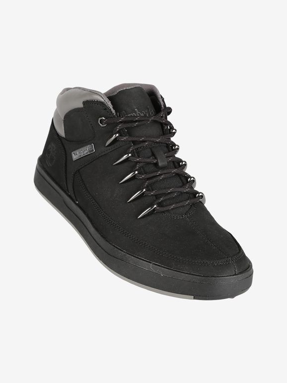 Timberland DAVIS SQUARE MID HIKER Scarponcini in pelle uomo Scarponi uomo Nero taglia 44