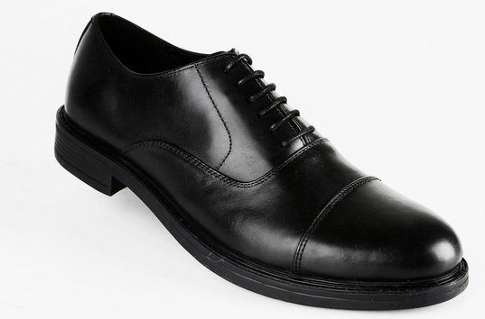 Halland Francesine oxford in pelle Classiche uomo Nero taglia 41