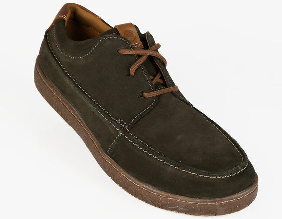 Clarks HODSON MOC Scarpe stringate da uomo in pelle scamosciata Mocassini uomo Verde taglia 43