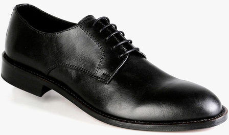 Freetime Scarpe classiche in pelle nera Classiche uomo Nero taglia 43