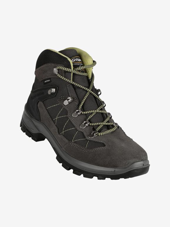 Grisport Scarponcini in pelle da trekking uomo Scarpe da trekking uomo Grigio taglia 45