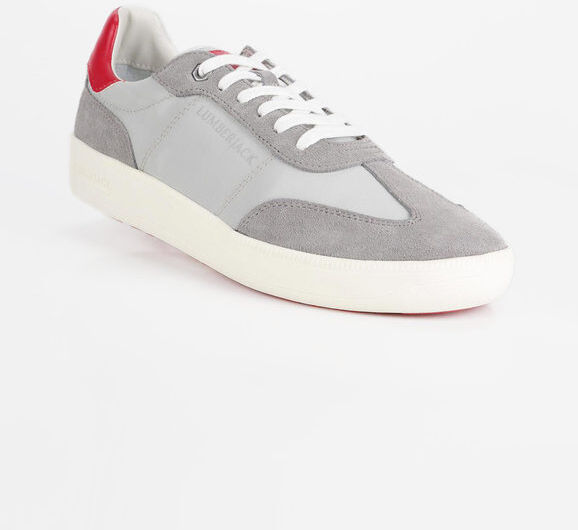 Lumberjack Sneakers basse in pelle scamosciata e tessuto grigio Sneakers Basse uomo Grigio taglia 42