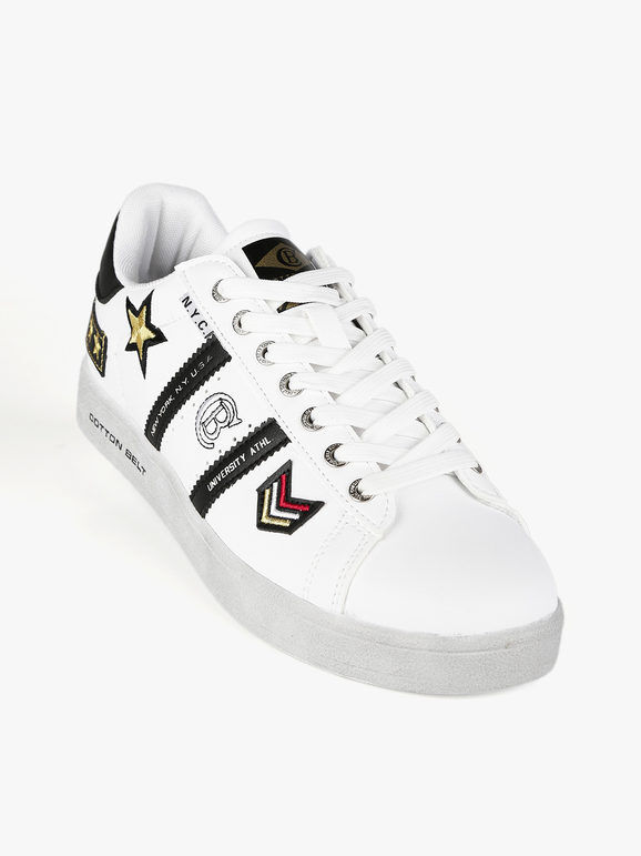 Cotton Belt Sneakers basse uomo Sneakers Basse uomo Bianco taglia 45