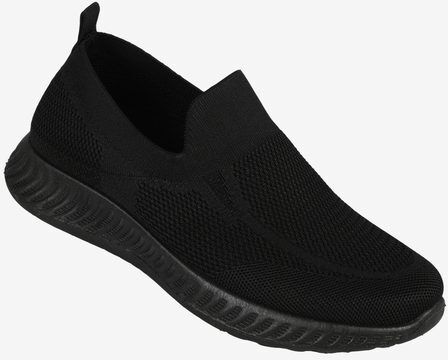 Jomix Sneakers da uomo slip on in maglia Slip On uomo Nero taglia 41