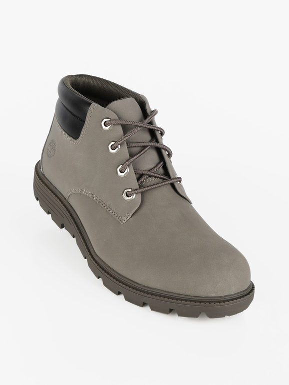 Timberland WALDEN PARK Stivaletti da uomo in pelle stringati Scarponi uomo Grigio taglia 44