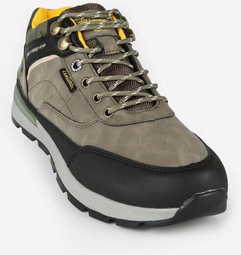 Canguro Sneakers uomo stringate Scarpe da trekking uomo Grigio taglia 41