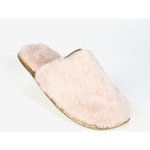 I Morbidosi Pantofole donna con glitter Pantofole donna Beige taglia 40/41