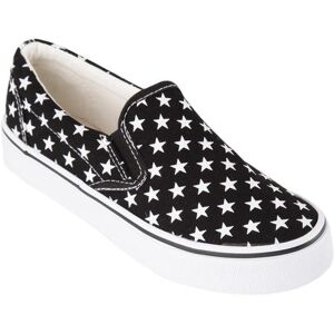 Solada Sneakers basse senza lacci Slip On donna Nero taglia 39