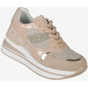 Queen Helena Sneakers donna con zeppa Sneakers con Zeppa donna Beige taglia 41