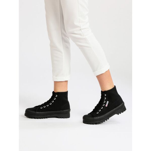 superga 2341 alpina sneakers alte donna in tela sneakers alte donna nero taglia 36