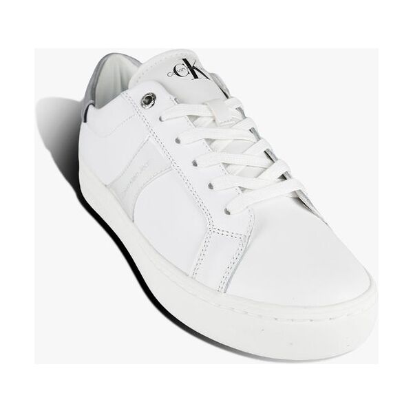 calvin klein classic cupsole 4 sneakers donna in pelle sneakers basse donna bianco taglia 38