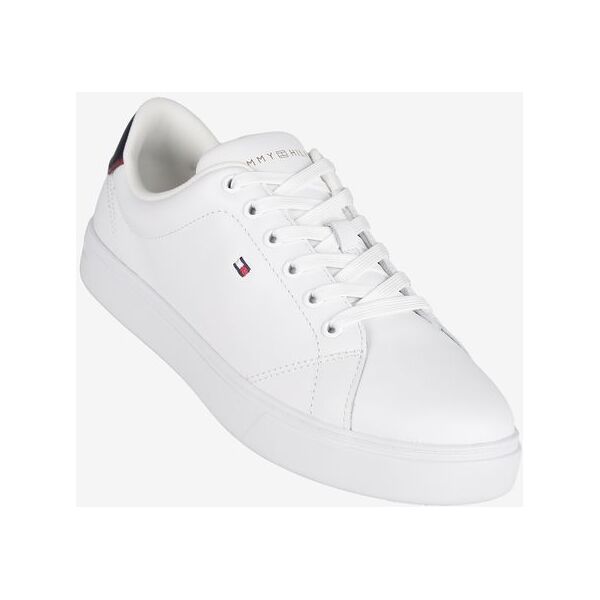 tommy hilfiger essential court sneakers in pelle donna sneakers basse donna bianco taglia 36