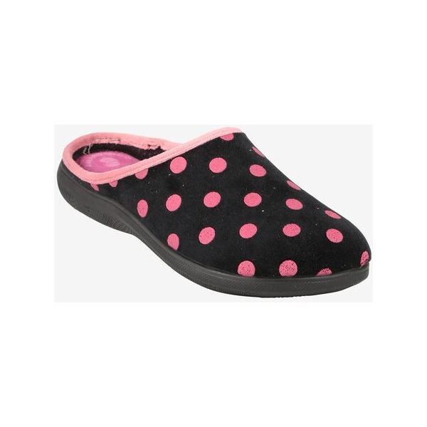 inblu pantofole donna a pois pantofole donna nero taglia 36