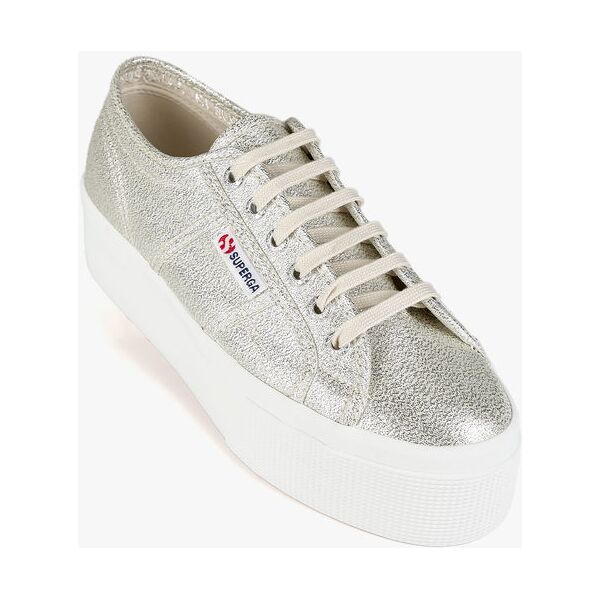 superga scarpe in tela donna con platform 2790 lame sneakers basse donna beige taglia 41