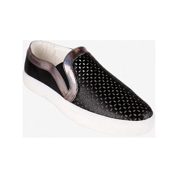 queen helena sneakers basse slip on donna nero taglia 37