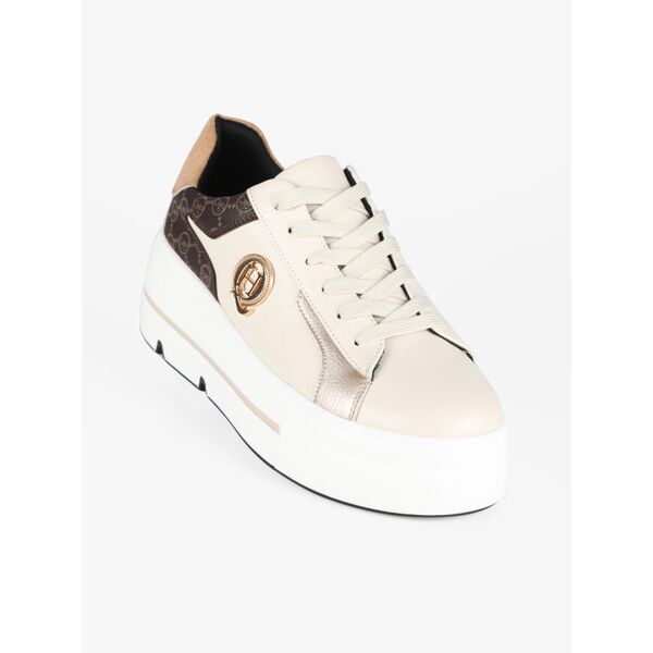 queen helena sneakers donna casual con zeppa sneakers con zeppa donna beige taglia 35