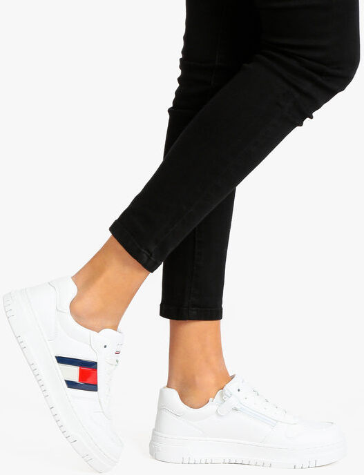 tommy hilfiger flag low cut lace up sneakers basse donna sneakers basse donna bianco taglia 41