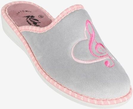 a piedi liberi pantofole donna in tessuto pantofole donna grigio taglia 38