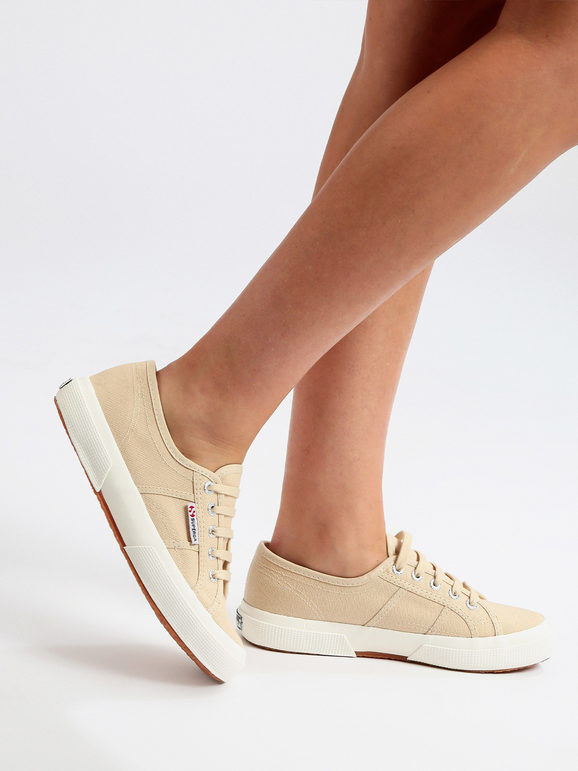 Superga 2750 COTU CLASSIC Sneakers donna in tela Sneakers Basse donna Beige taglia 41