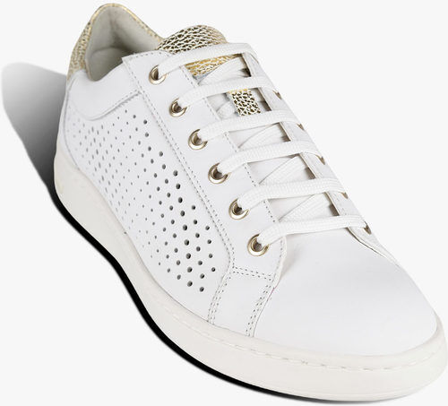 Geox D JAYSEN B Sneakers in pelle da donna Sneakers Basse donna Bianco taglia 36