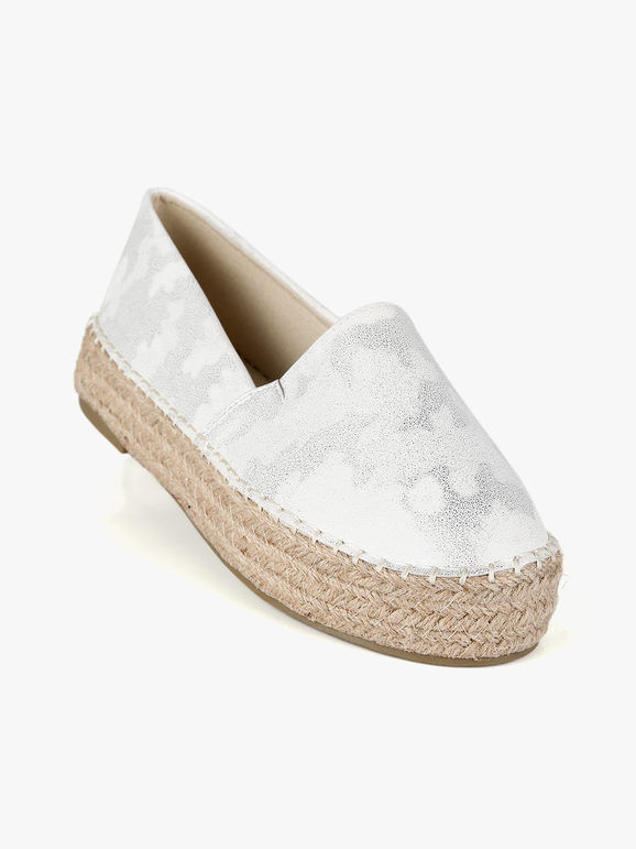 Jek & Jo Espadrillas donna con platform Espadrillas donna Bianco taglia 36